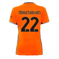 Camiseta Inter Milan Henrikh Mkhitaryan #22 Tercera Equipación Replica 2023-24 para mujer mangas cortas